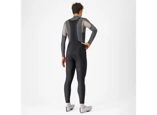 Castelli Espresso Bibtight pánské kalhoty s laclem a vložkou Black
