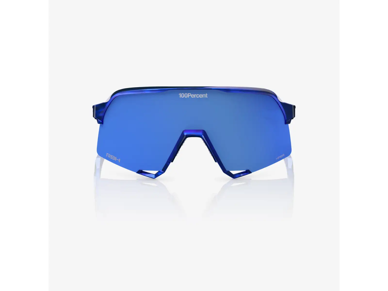 100% S3 brýle  RBH Gloss Blue Holographic/HiPER Royal Blue Mirror Lens
