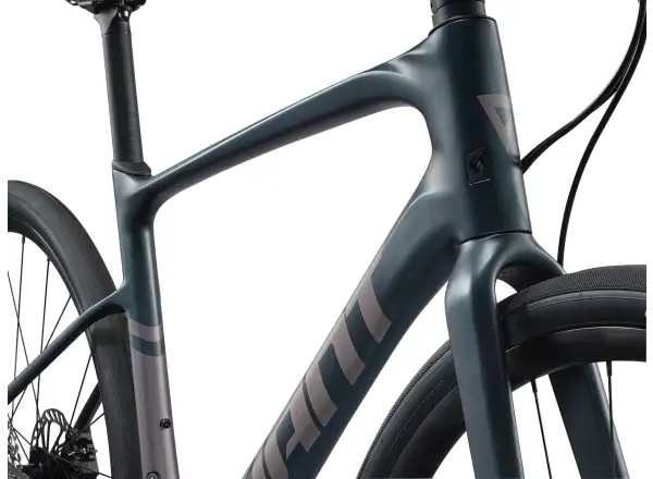 Giant FastRoad AR Advanced 1 silniční kolo Asphalt Green