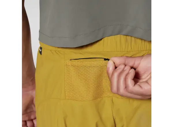 Salewa Pedroc Durastretch 2v1 pánské kraťasy Olive Oil