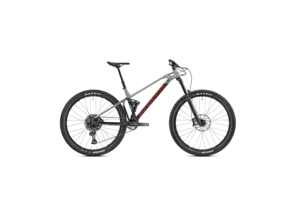 Mondraker Foxy celoodpružené kolo black/nimbus grey/flame red