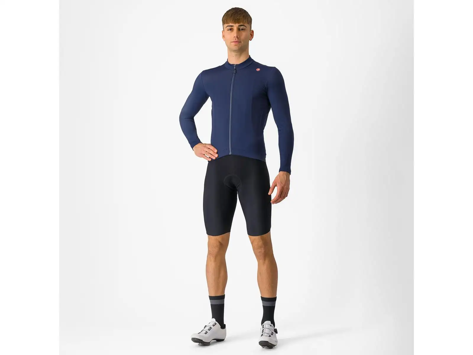 Castelli Espresso Thermal pánský dres Belgian Blue