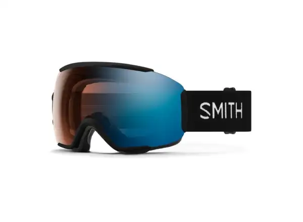 Smith Sequence OTG lyžařské brýle Black / ChromaPop Pro Photochromic Blue Mirror