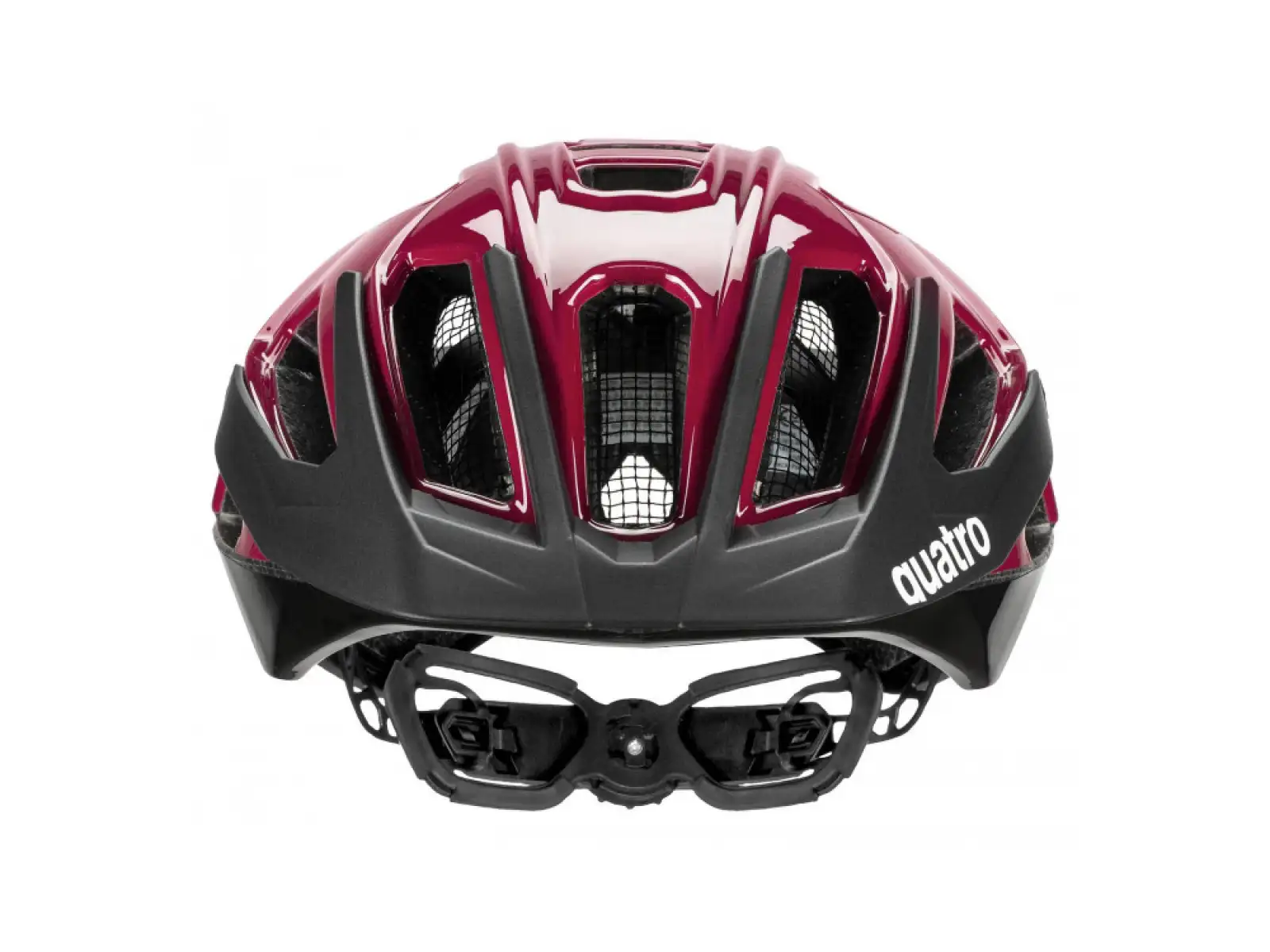 Uvex Quatro přilba Ruby Red/Black