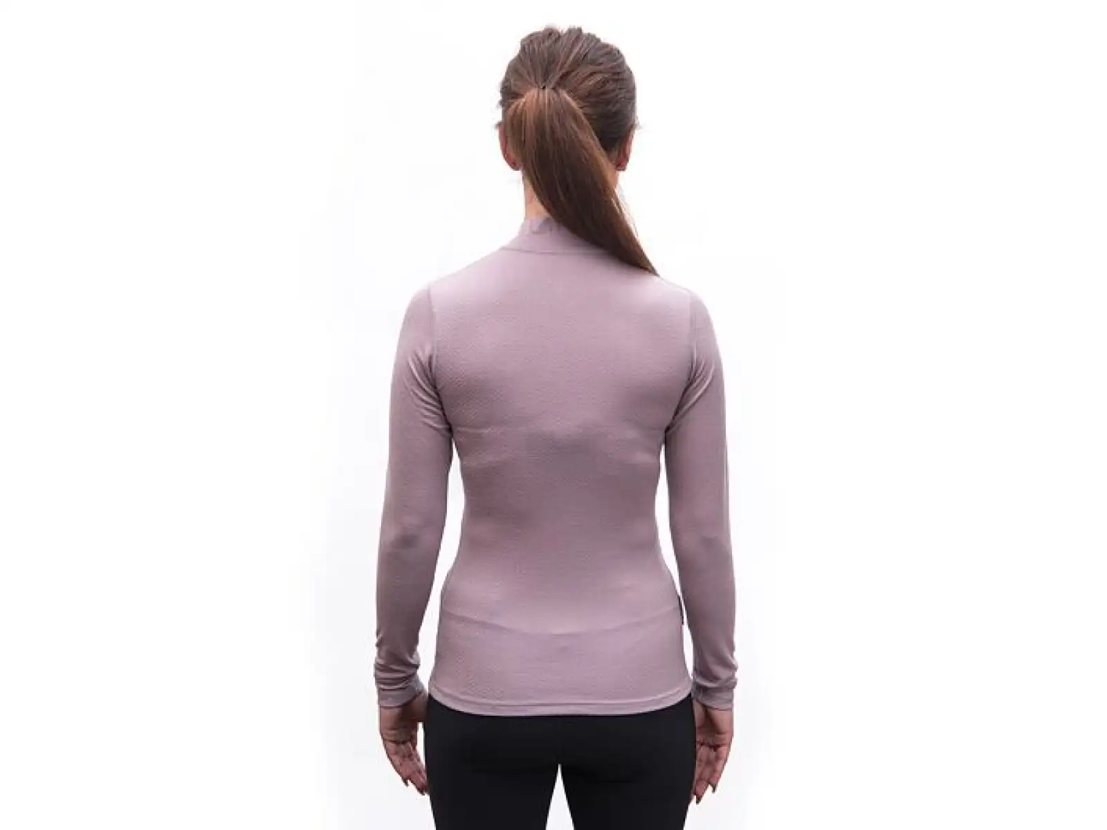 Sensor Merino DF dámské triko dlouhý rukáv Mystic Violet