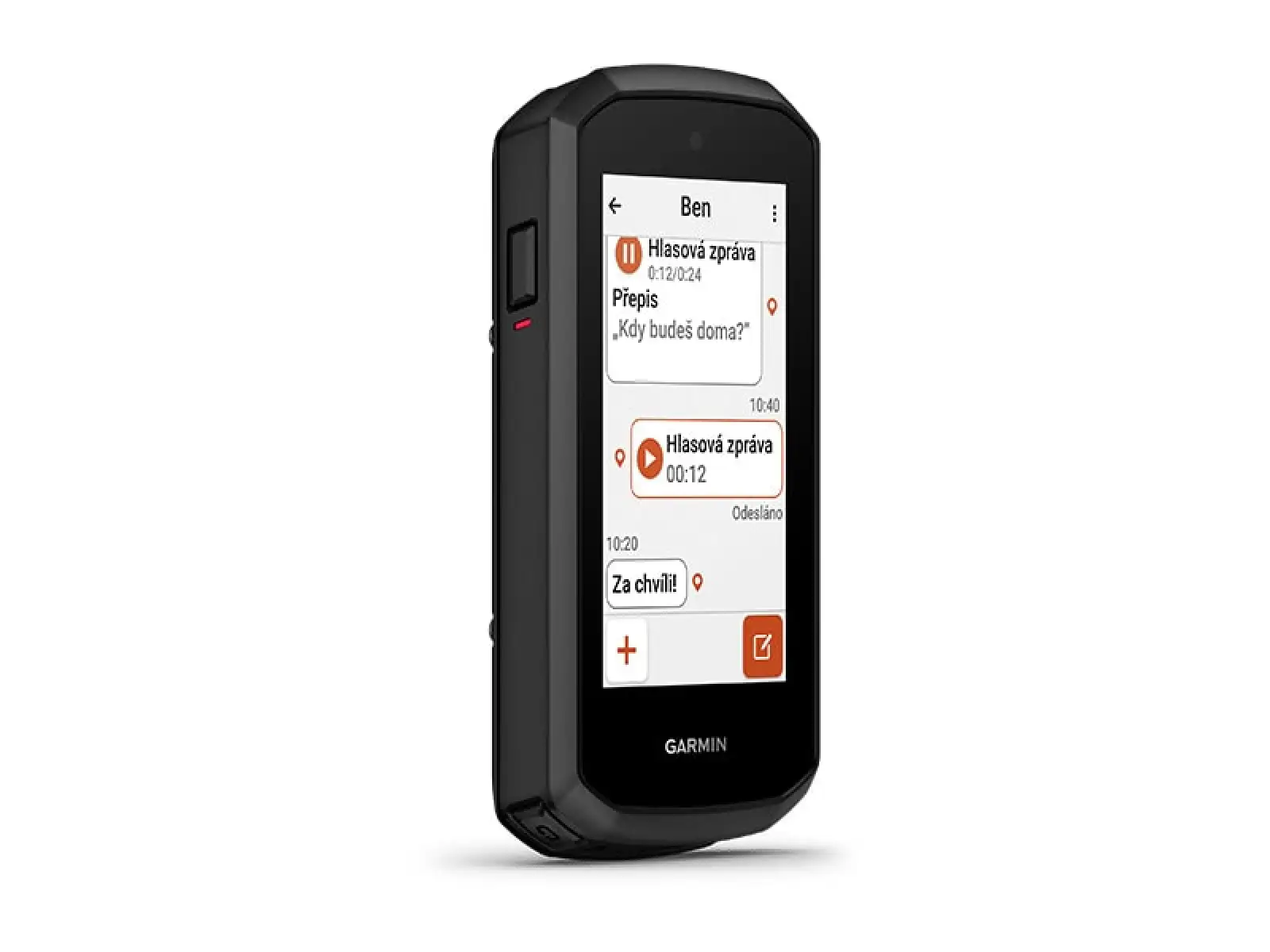 Garmin Edge Explore 3 Plus cyklopočítač s reproduktorem a mikrofonem