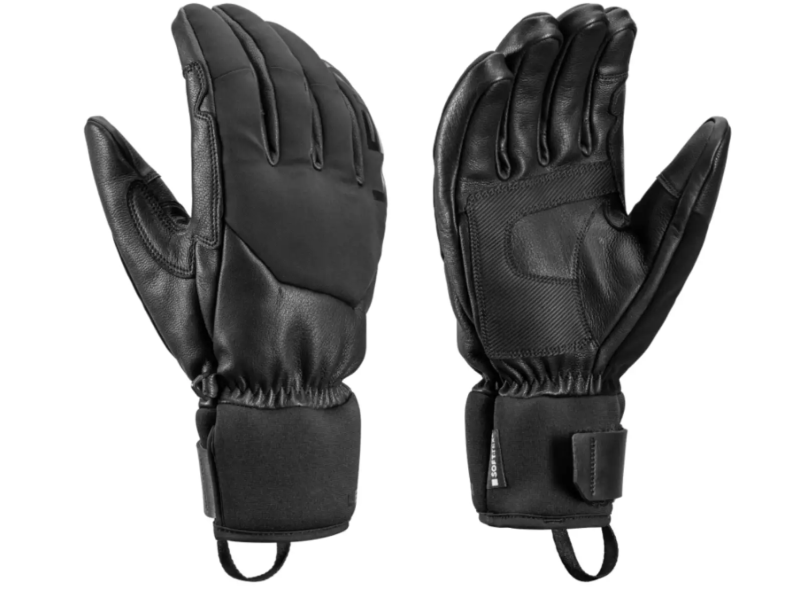 Leki Hevon Zero sjezdové rukavice Black