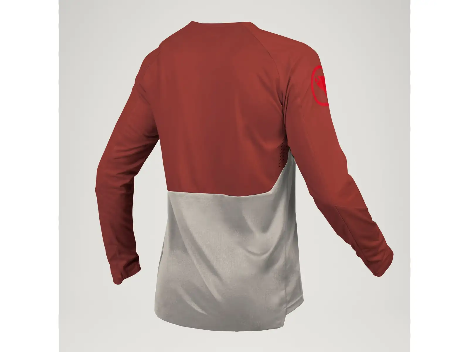 Endura Mt500 Burner L/S pánský dres dlouhý rukáv Brick red
