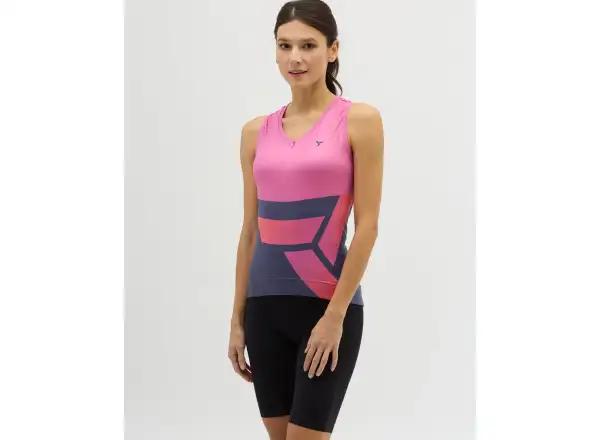 Silvini Escolca dámský dres bez rukávů Blush/Plum