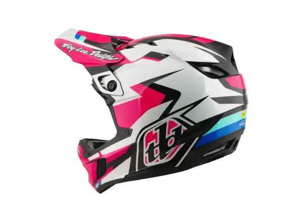 Troy Lee Designs D4 Polyacrylite MIPS přilba Roamer Magenta