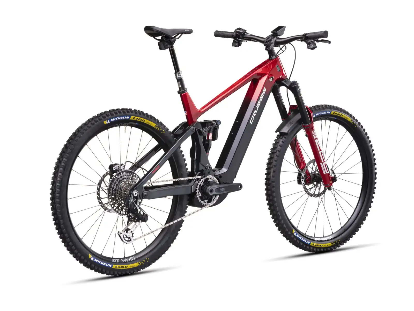 Crussis e-RACE PRO (750 Wh) celoodpružené elektrokolo