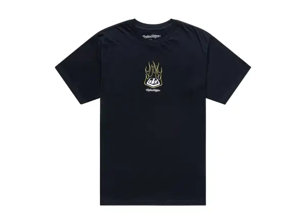 Troy Lee Designs Flame 2 pánské triko krátký rukáv Black
