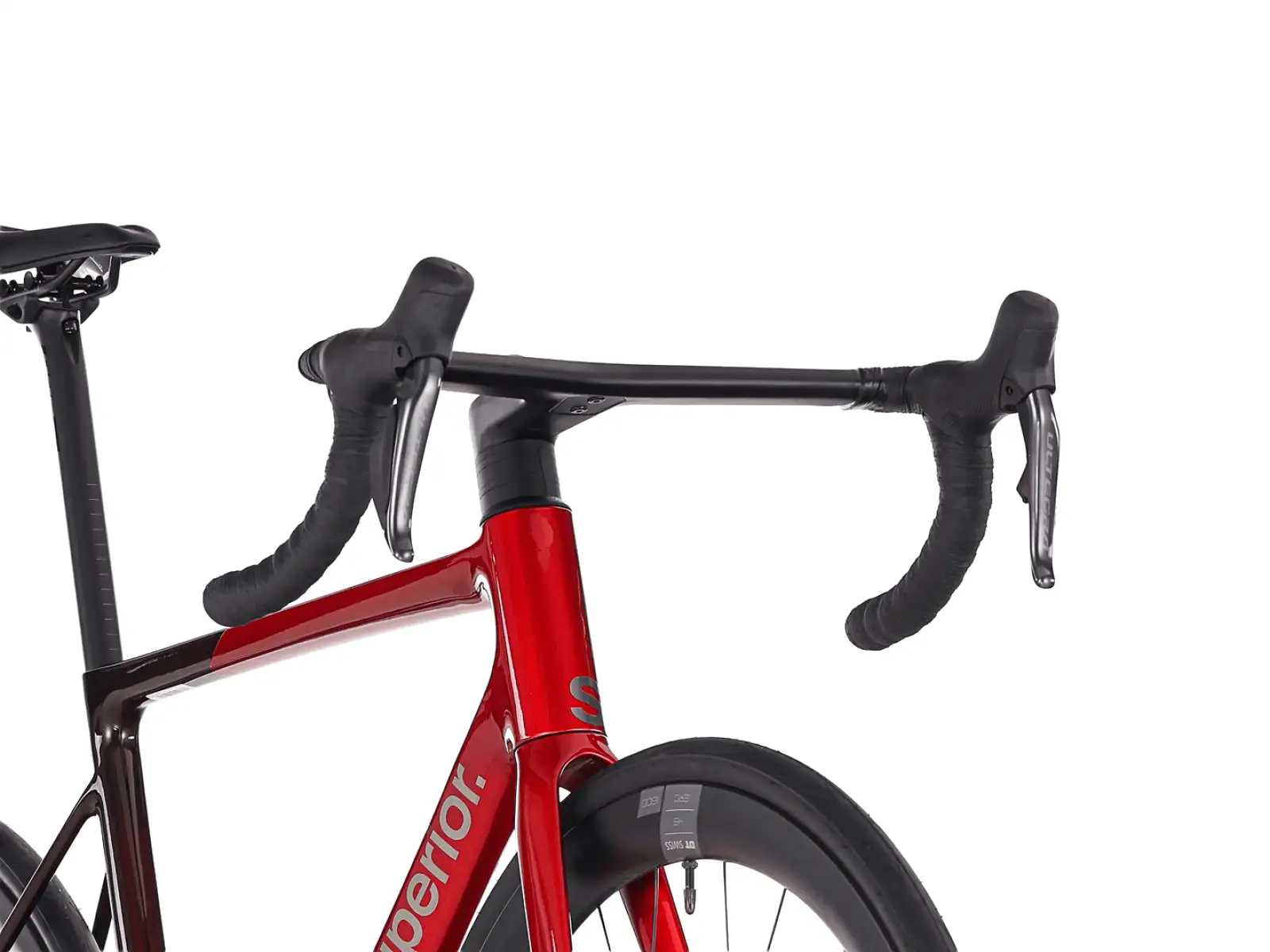 Superior RR 9.8 silniční kolo Gloss Red/Carbon Red