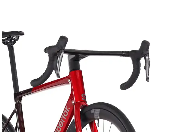 Superior RR 9.8 silniční kolo Gloss Red/Carbon Red