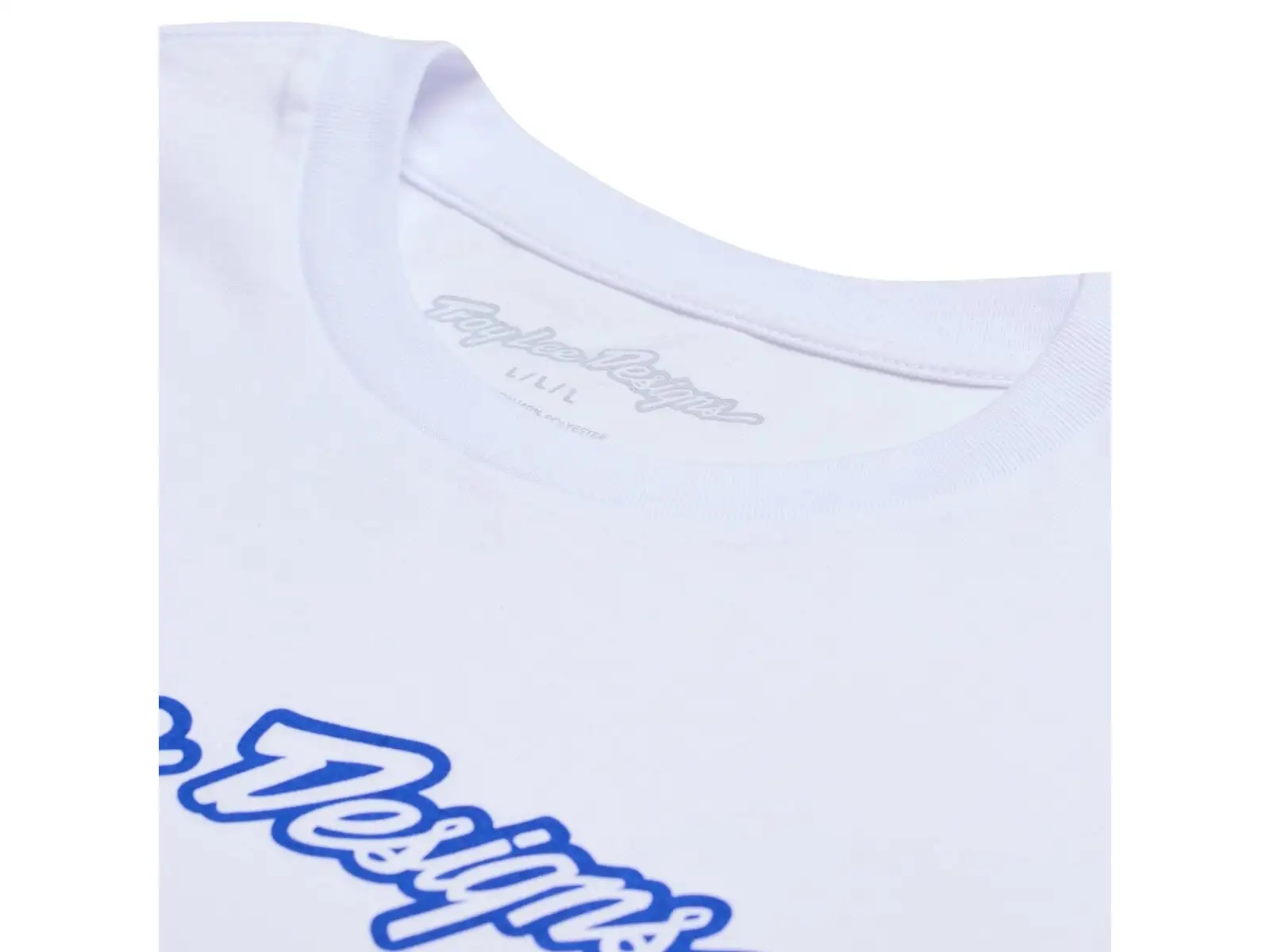 Troy Lee Designs Signature pánské triko krátký rukáv White