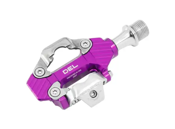 WOLF TOOTH DEL Gravel Race Clipless pedály Ultraviolet Purple