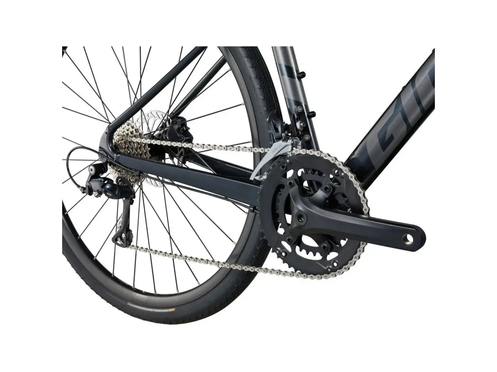 Giant FastRoad AR 2 fitness kolo metallic black