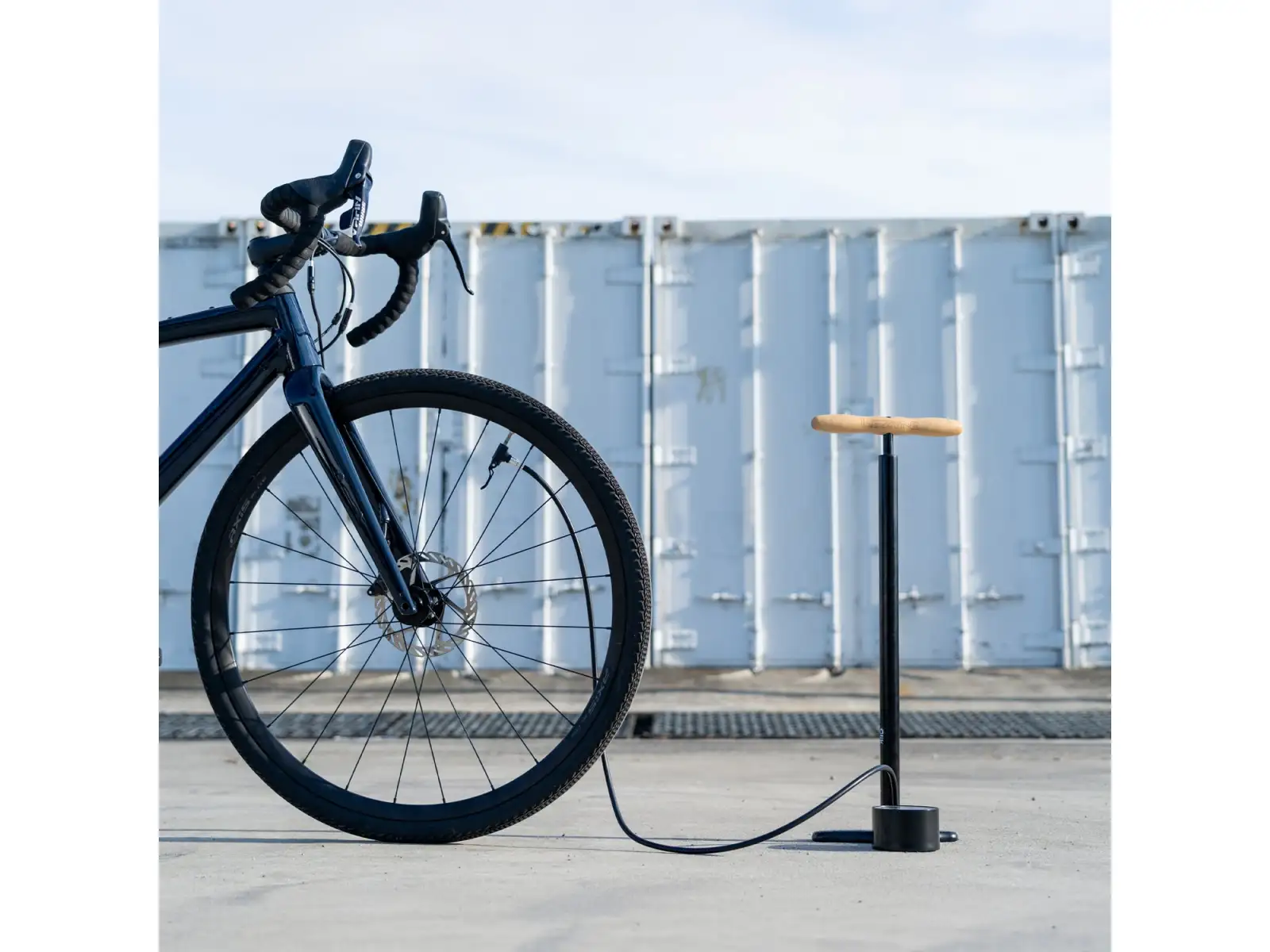 Lezyne Steel Floor Drive 3.5 Presta dílenská pumpa