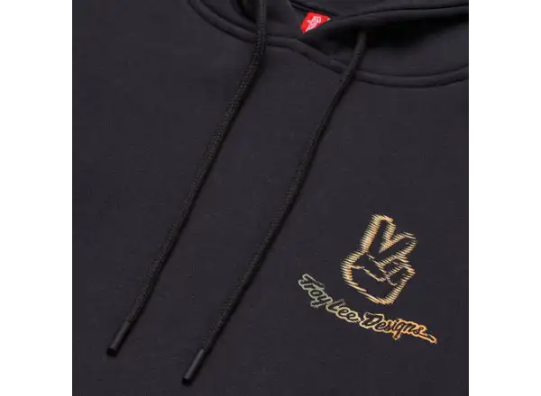 Troy Lee Designs Peace Out pánská mikina Carbon