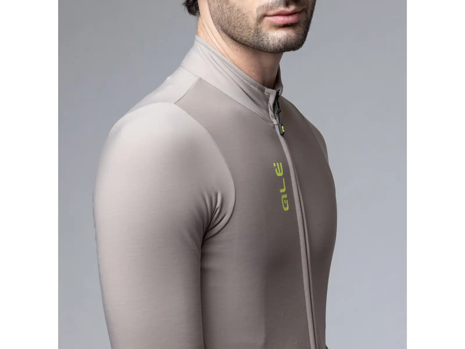 Alé Pragma Fondo 3.0 pánský zateplený dres dlouhý rukáv Rope Grey