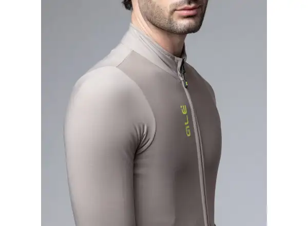 Alé Pragma Fondo 3.0 pánský zateplený dres dlouhý rukáv Rope Grey