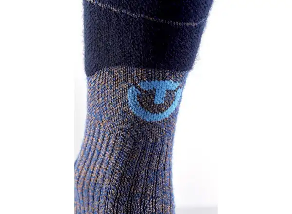 Thermic Ski Merino Reflector pánské ponožky blue/gold