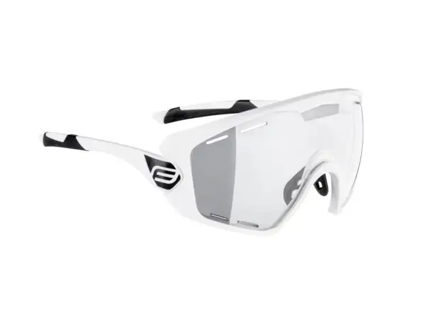 Force Ombro Plus cyklistické brýle bílá/fotochromatická skla