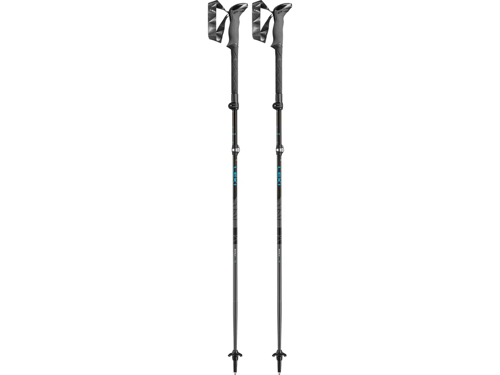 Leki Makalu FX trekingové hole Petrol/Black/Silver vel. 110-130 cm