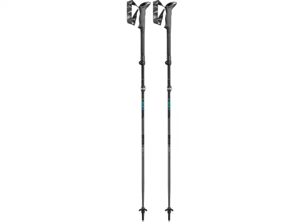 Leki Makalu FX trekingové hole Petrol/Black/Silver vel. 110-130 cm