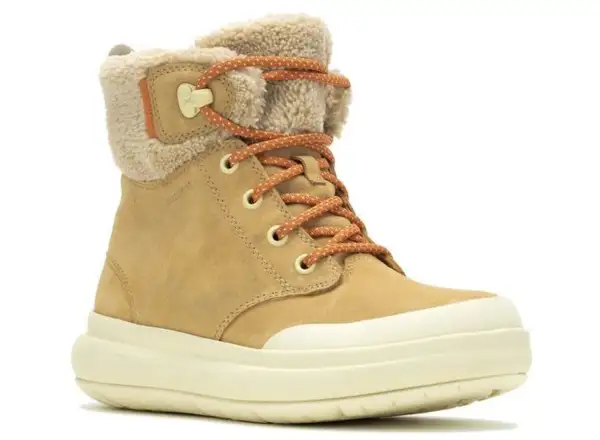 Merrell Marquette Thermo Lace WP dámská zimní obuv tan