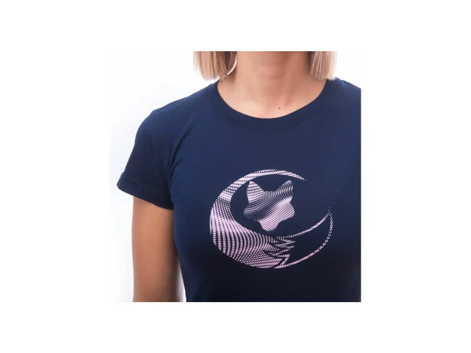 Sensor Merino Active PT Fox dámské triko krátký rukáv Deep Blue