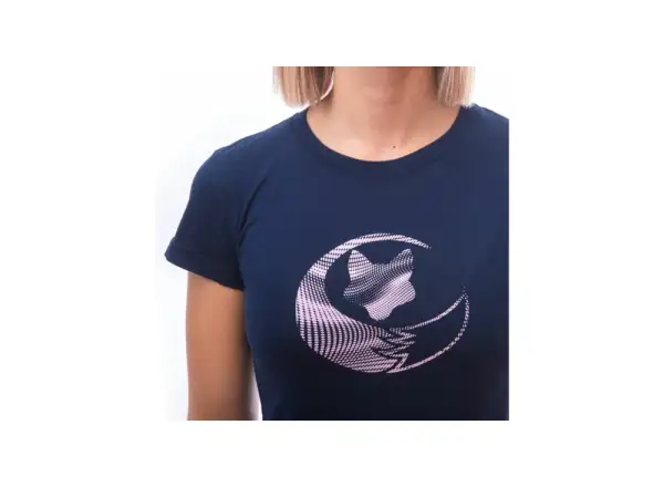Sensor Merino Active PT Fox dámské triko krátký rukáv Deep Blue