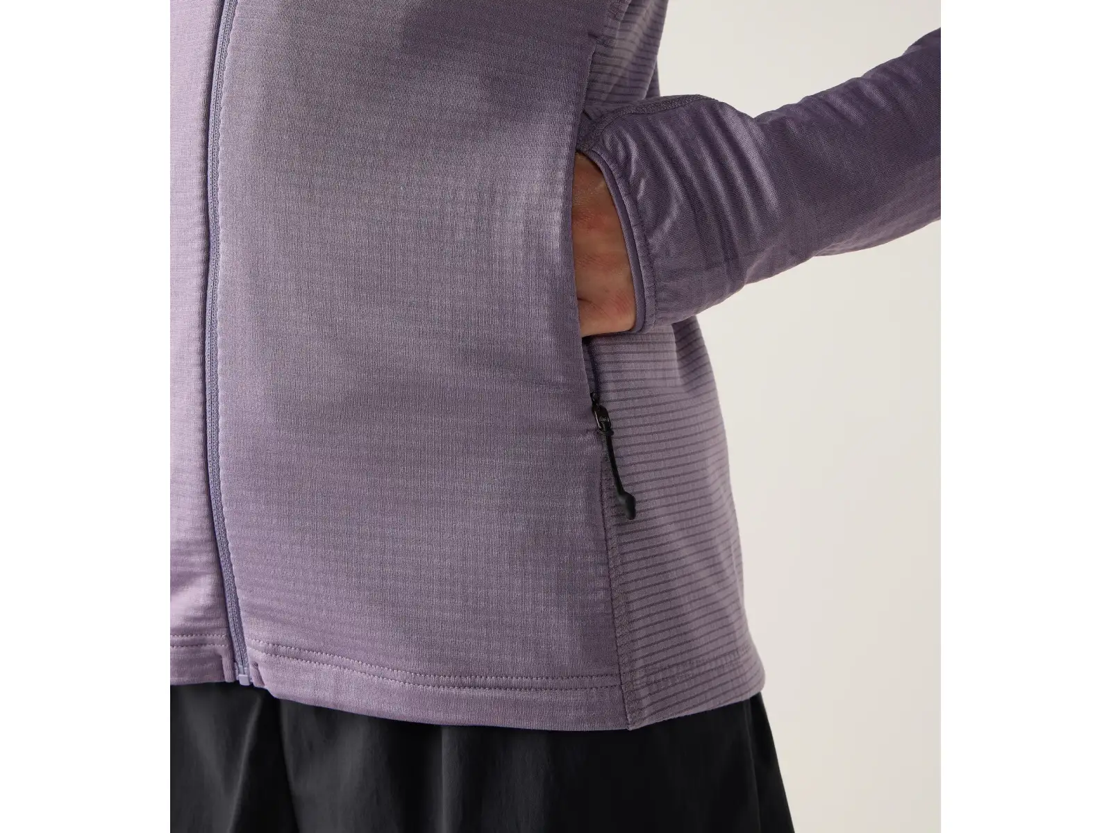 Haglöfs L.I.M Mid Multi Hood dámská mikina s kapucí Purple Fog