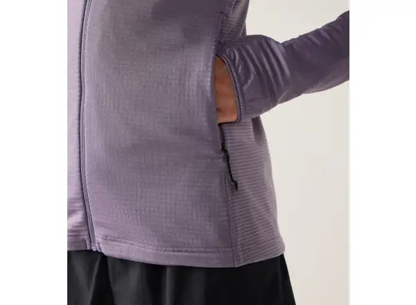 Haglöfs L.I.M Mid Multi Hood dámská mikina s kapucí Purple Fog