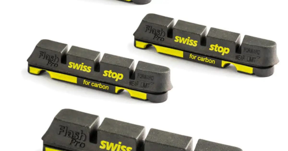X2 Patins De Frein SwissStop Full FlashPro Yellow King Pour Jantes Carbone Pour Freins Shimano   Sram