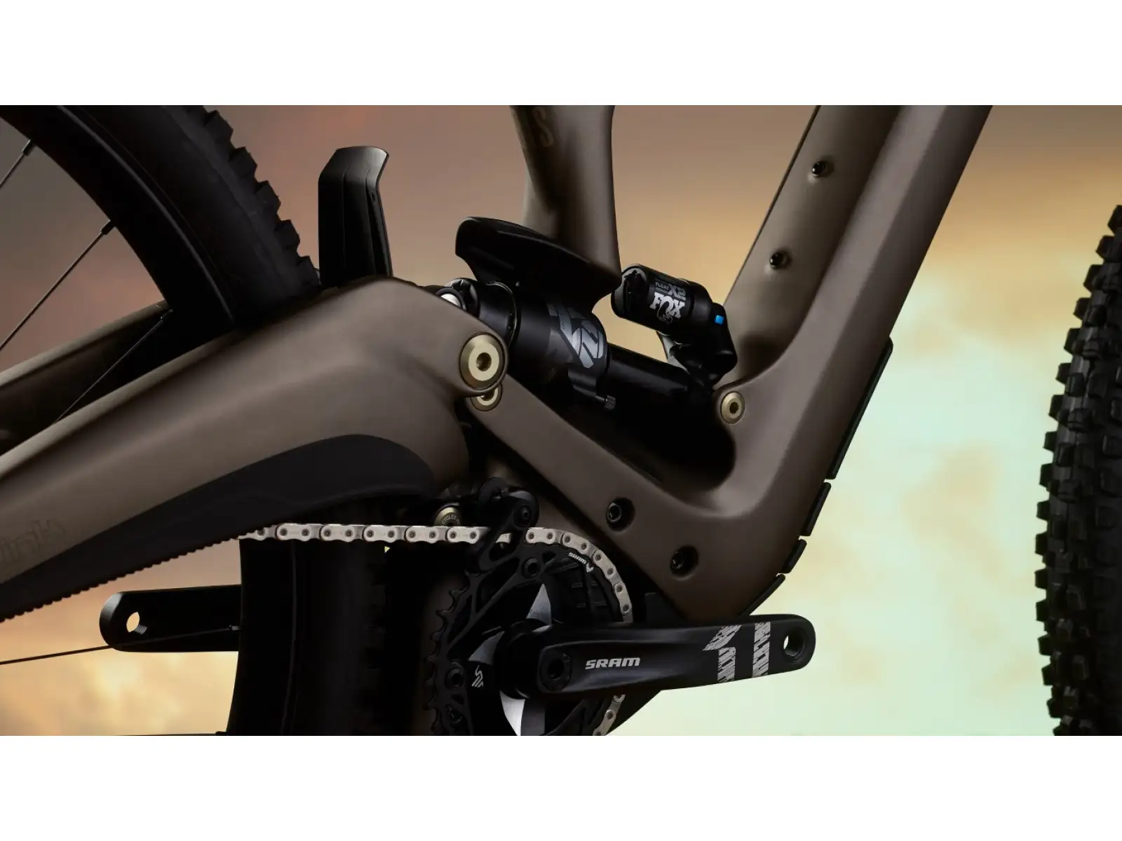 Ibis Oso GX T-Type celoodpružené elektrokolo Grizzly Bronze