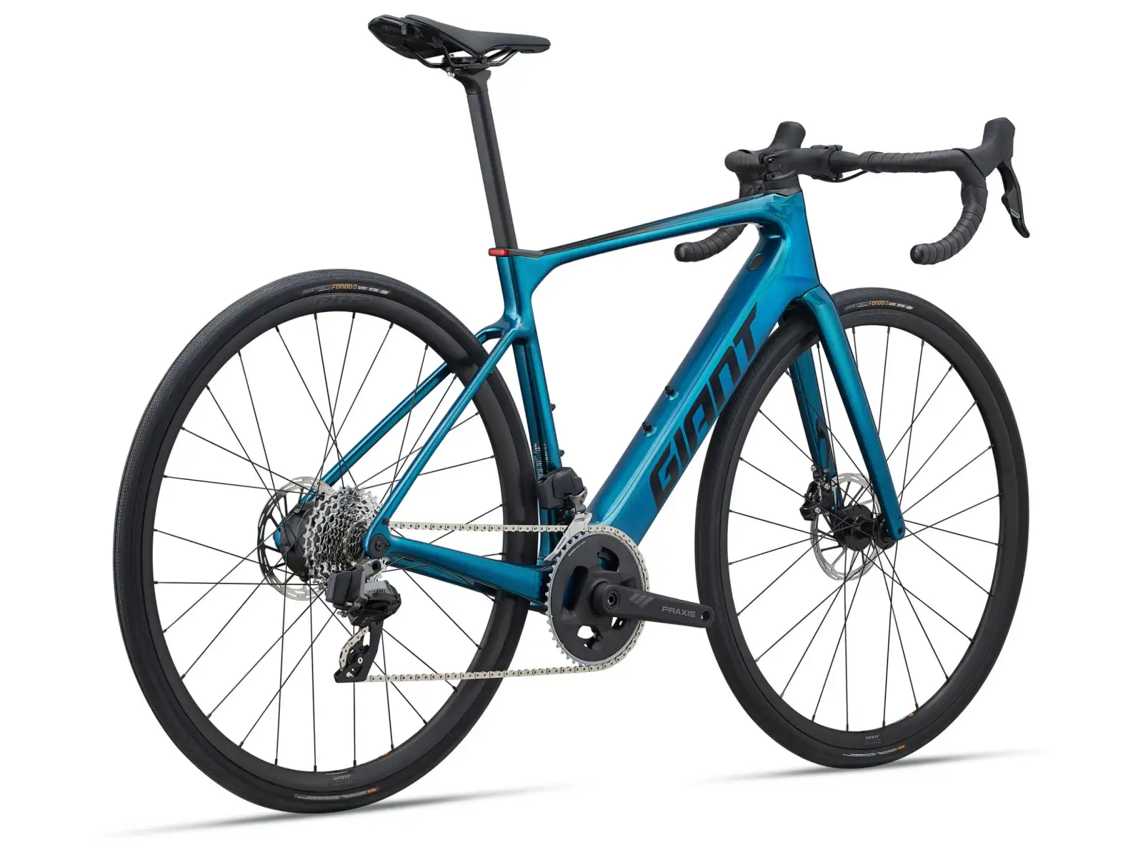 Gaint Defy Advanced E+ Elite 2 silniční elektrokolo Sea Sparkle