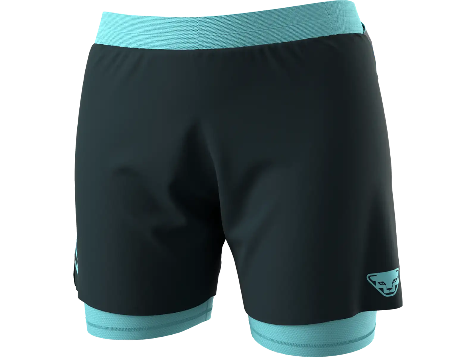 Dynafit Alpine Pro 2v1 dámské běžecké kraťasy Blueberry/Marine Blue