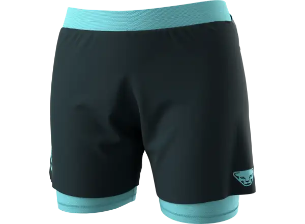 Dynafit Alpine Pro 2v1 dámské běžecké kraťasy Blueberry/Marine Blue