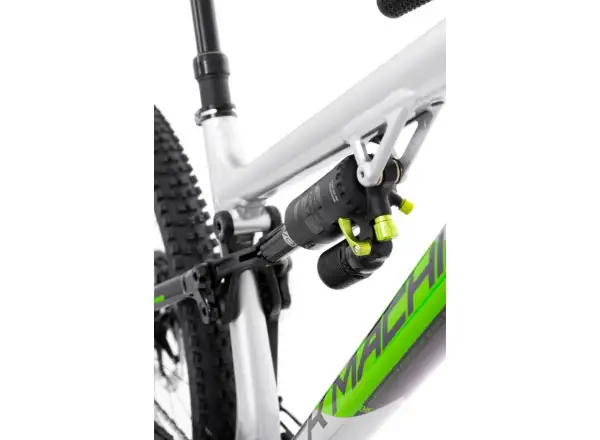 Rock Machine Blizzard TRL 90-29  gloss silver/black/DVO green horské kolo