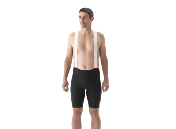 Mavic Aksium pánské kraťasy s vložkou a laclem Black