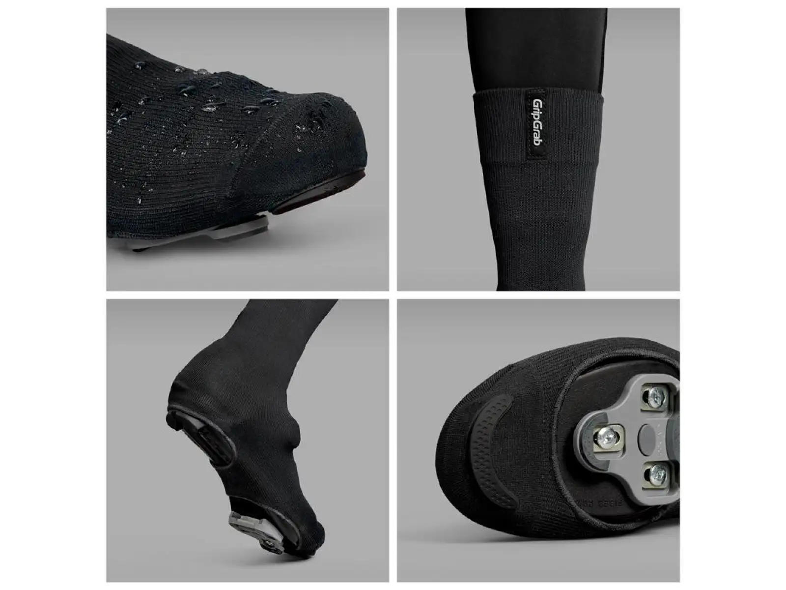 Grip Grab Flandrien Waterproof silniční návleky žluté