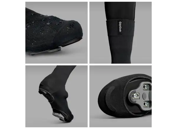 Grip Grab Flandrien Waterproof silniční návleky žluté