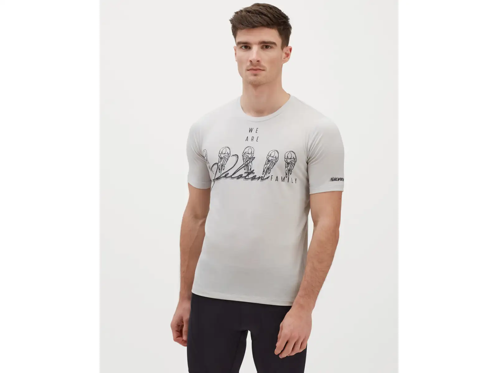 Silvini Berici pánský dres krátký rukáv cloud/charcoal