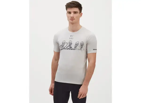 Silvini Berici pánský dres krátký rukáv cloud/charcoal