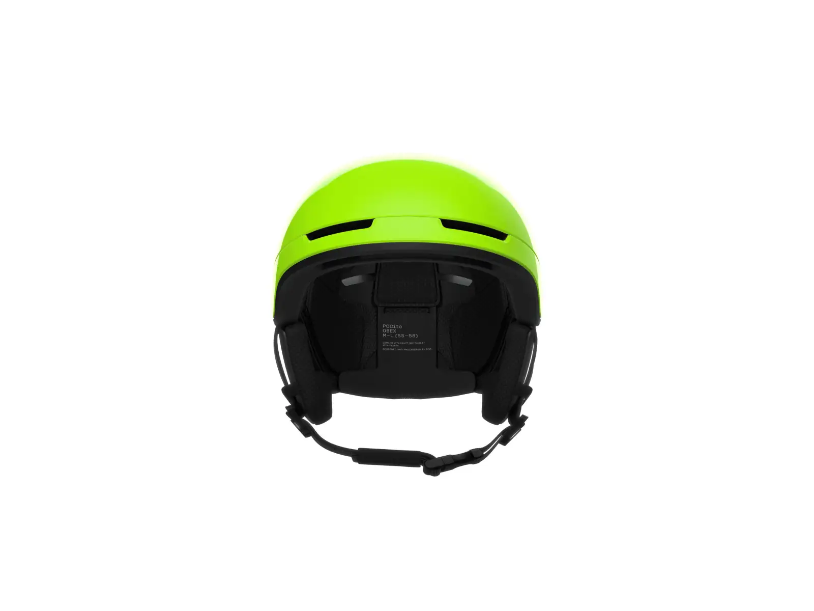POC POCito Obex dětská lyžařská přilba Fluorescent Yellow/Green