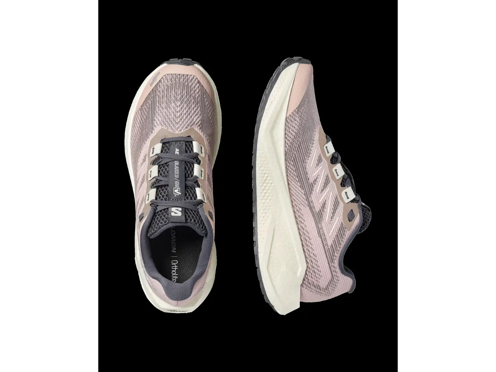 Salomon Aero Blaze 3 GRVL dámská běžecká obuv Shadow Gray /Vanilla Ice /Nine Iron