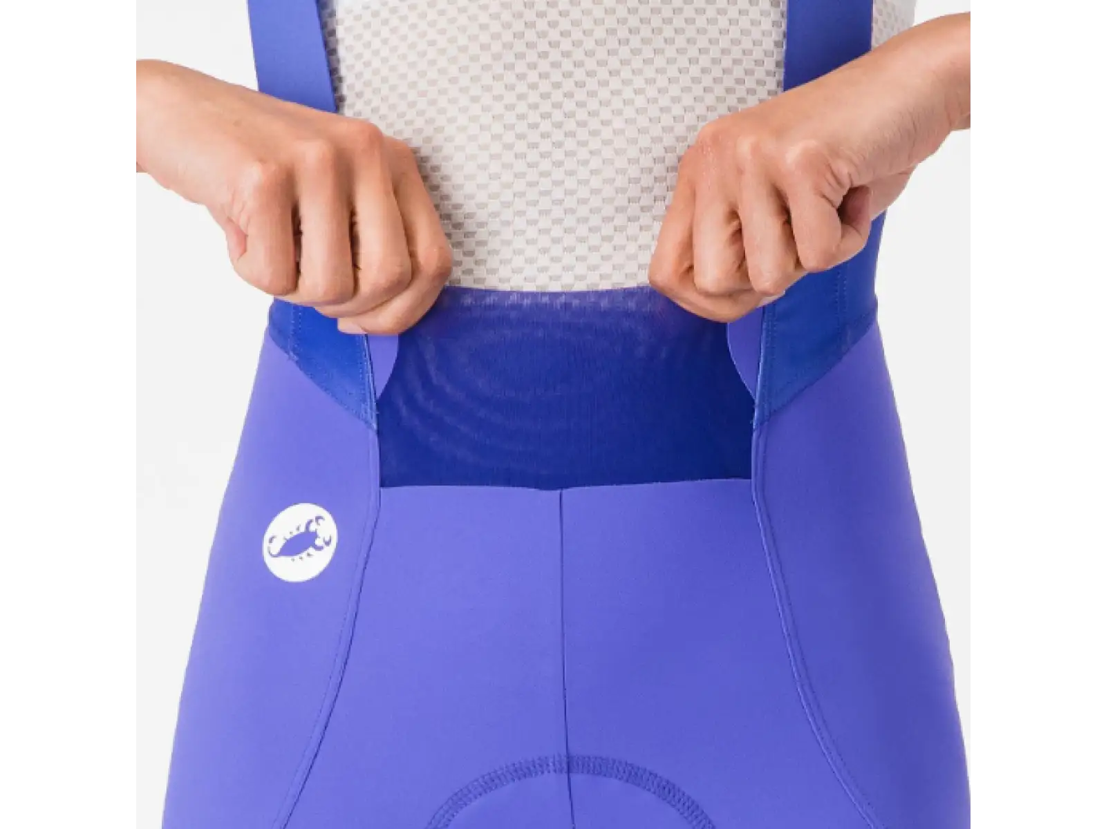 Castelli Espresso 2 W dámské kraťasy s vložkou a laclem Ultraviolet
