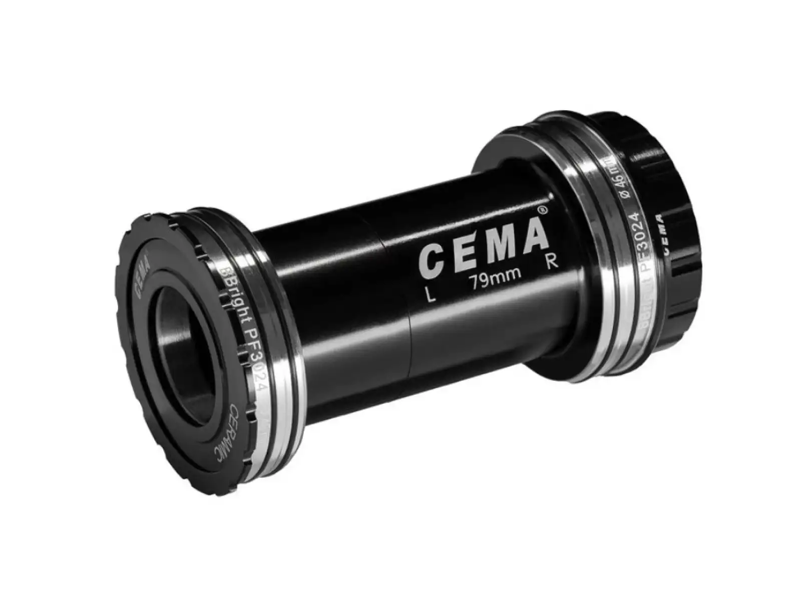 Cema BBright 46 PF30 středové složení Steel černá