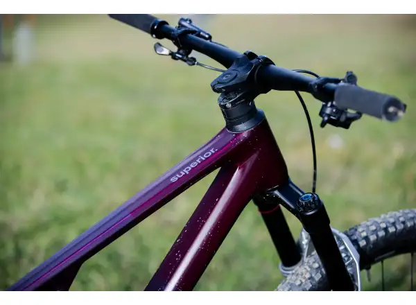 Superior XF 9.7 DC horské kolo Matte Berry Carbon
